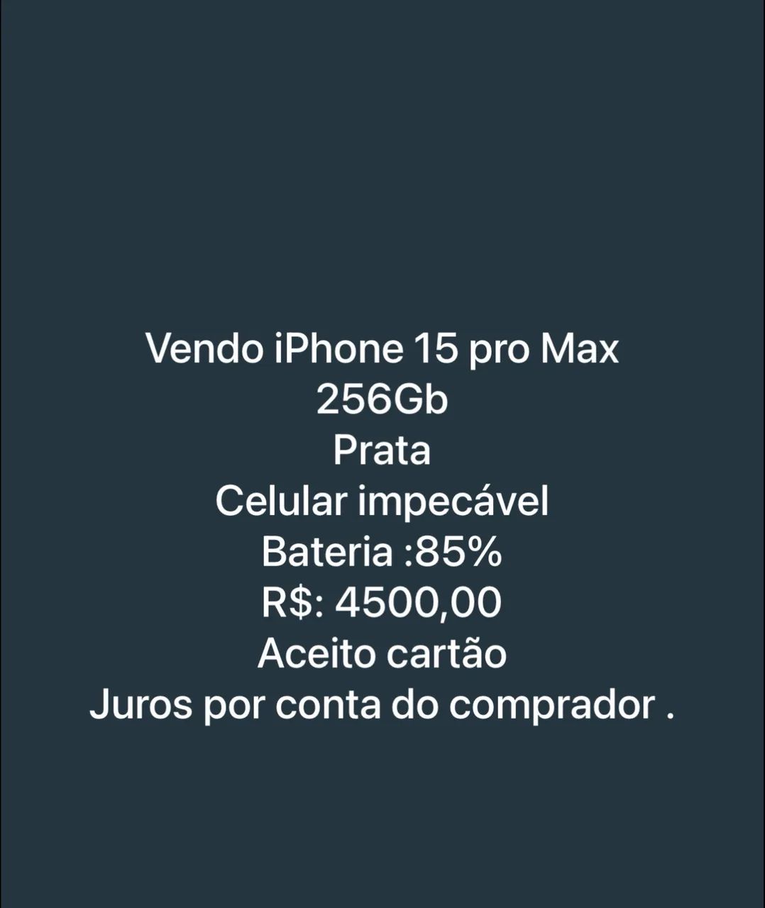 Vendo iPhone 15 pro Max 256 gb - Foto 2