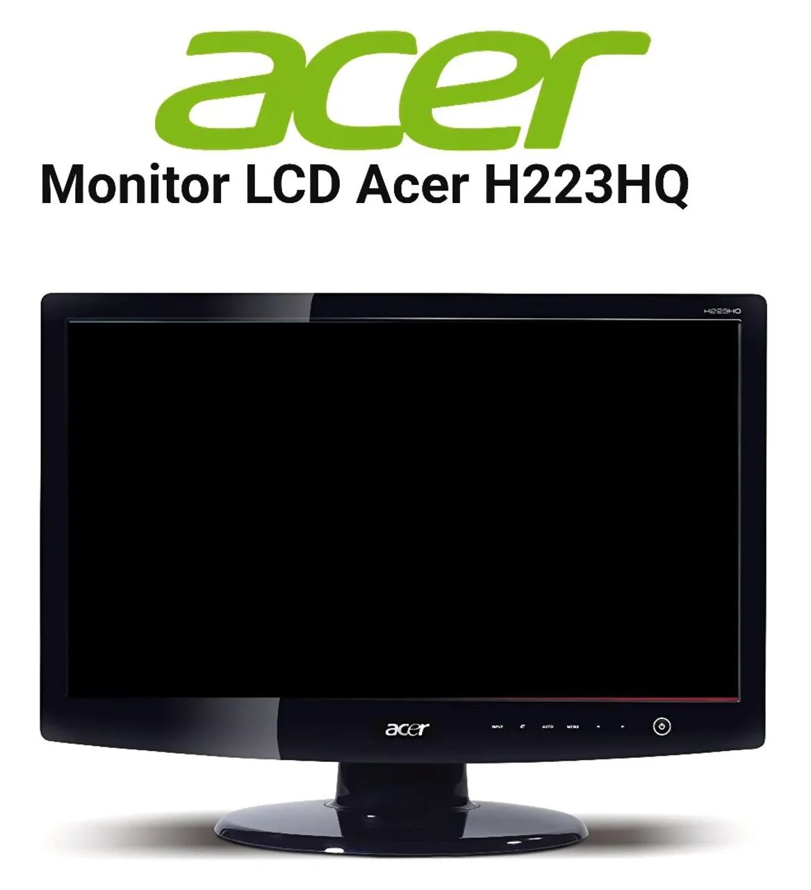 Monitor Gamer e Projetos Acer H223HQ B 21,5"