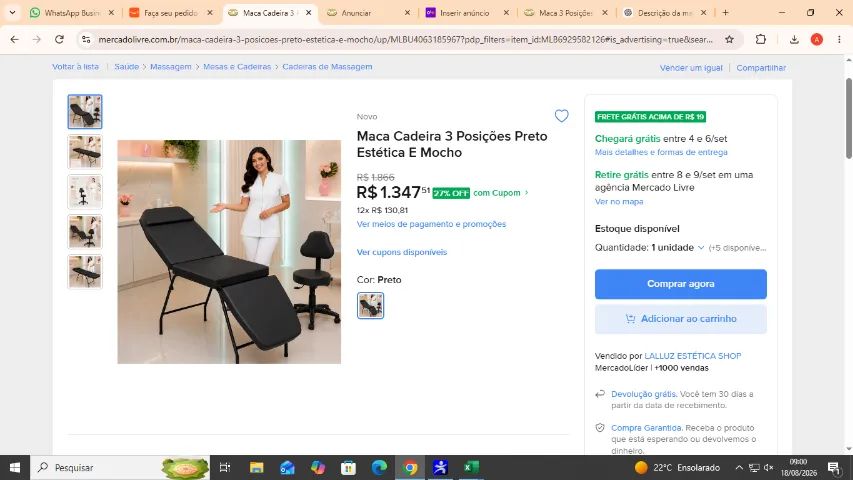 maca 3 posições - Foto 3
