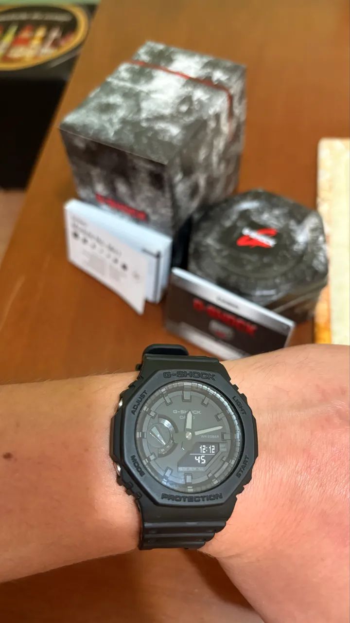 Gshock GA 2100 Carbon  - Foto 4