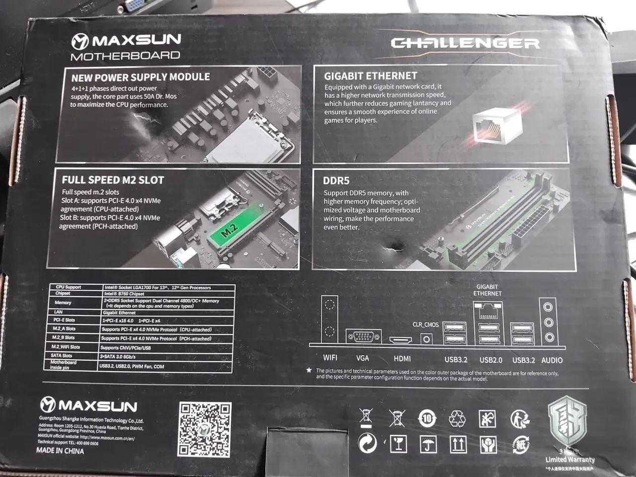 Placa mae B760 m ddr5