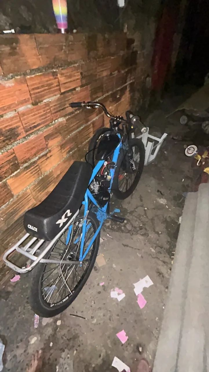 bicicleta motorizada vendo ou troco 