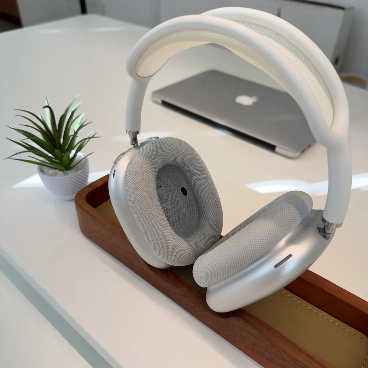 T*a様 AirPods MAX白 AirPods Max White original genuíno - Fones de Ouvido - Barra