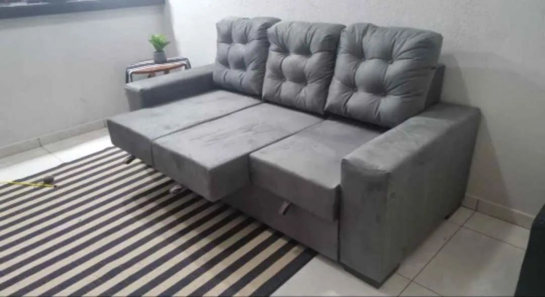 Sofá retrátil novo na promoção  - Foto 5