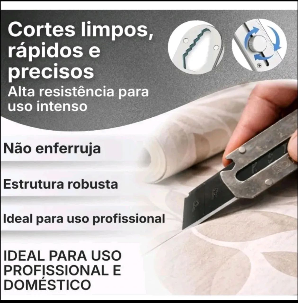 Estilete profissional multifuncional  - Foto 5