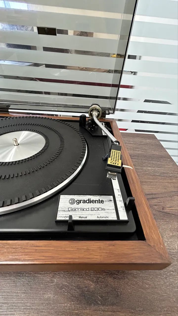Toca-Discos Gradiente 830S - Revisado e Funcionando Perfeitamente - Foto 4