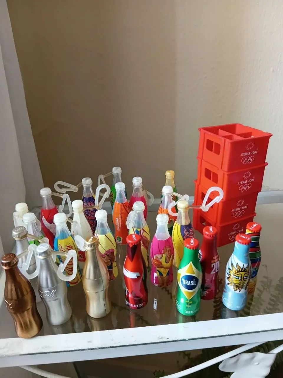 Mini garrafas Coca Cola
