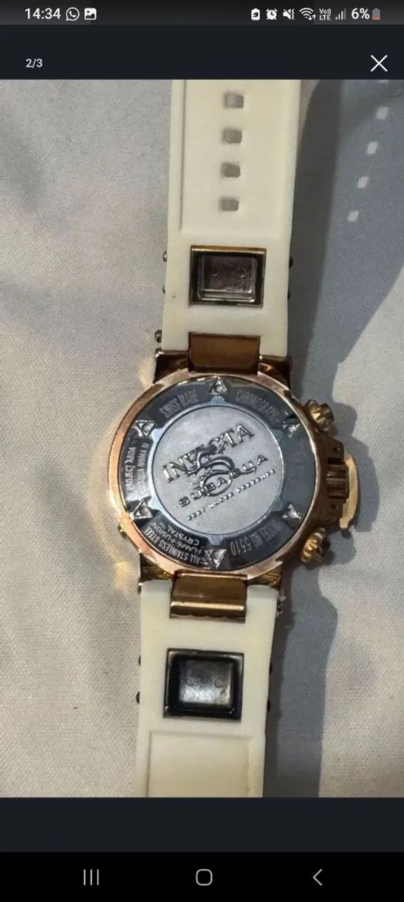 Vendo Relógio invicta semi novo original e com a caixa - Foto 3