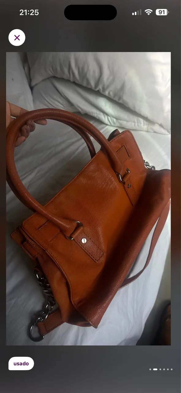 Bolsa Michael kors grande laranja  - Foto 2
