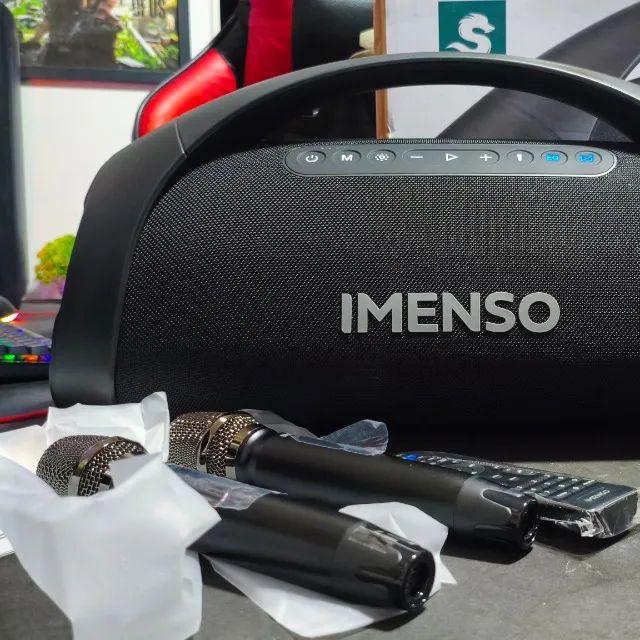  Imenso X73 | Caixa de Som Bluetooth | Nova c/ Garantia - Foto 2
