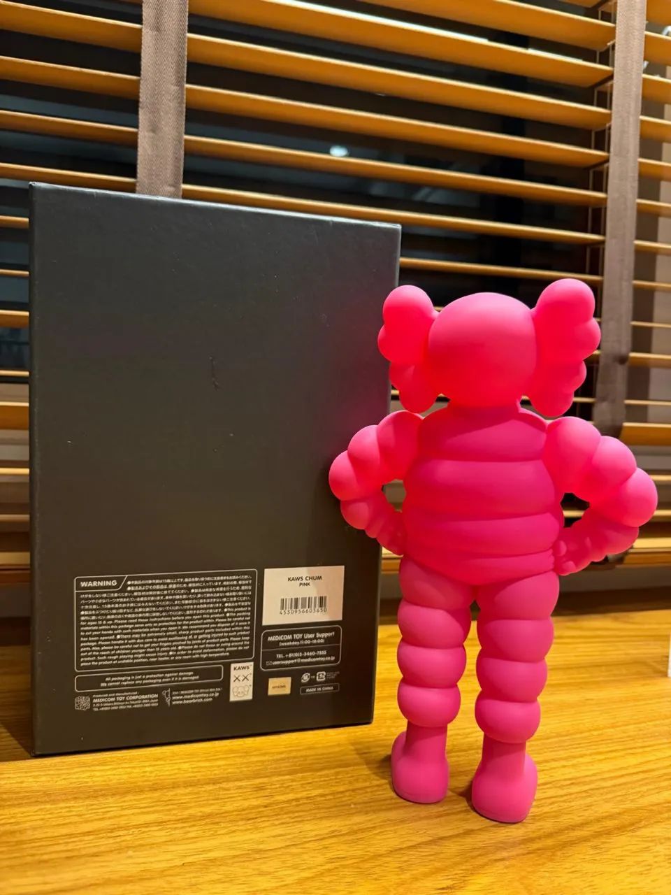 Boneco Kaws Chum Open Edition Rosa Original - Foto 5