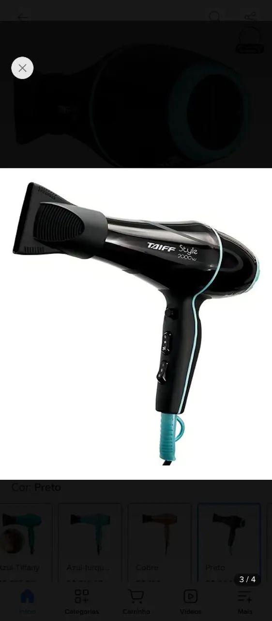 Secador profissional de 2000W  - Foto 3