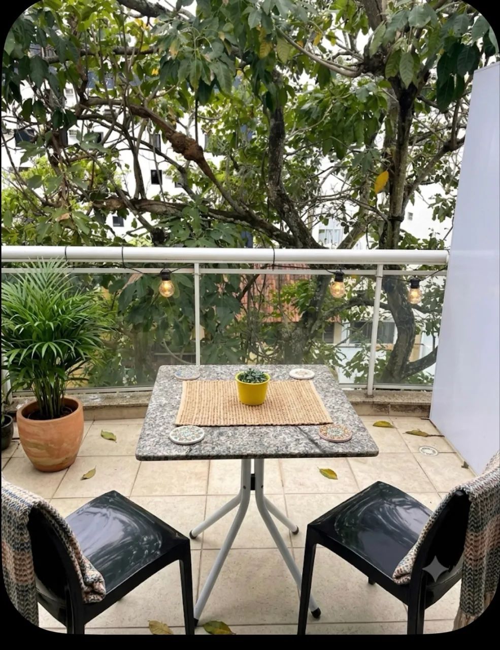 Cobertura Studio com varanda perto da praia 