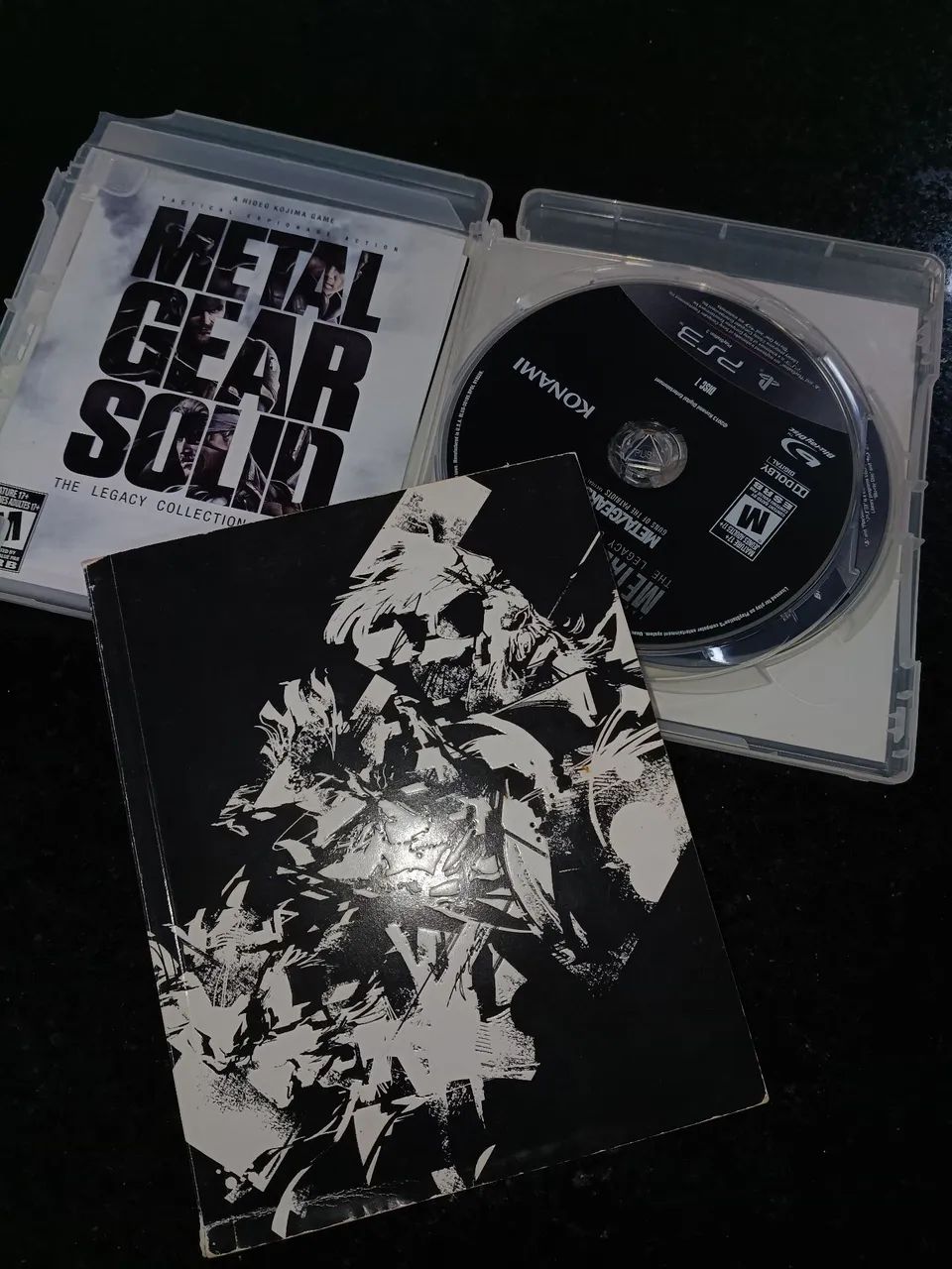 Metal Gear Solid Collection + Artbook PS3 Raro - Foto 3