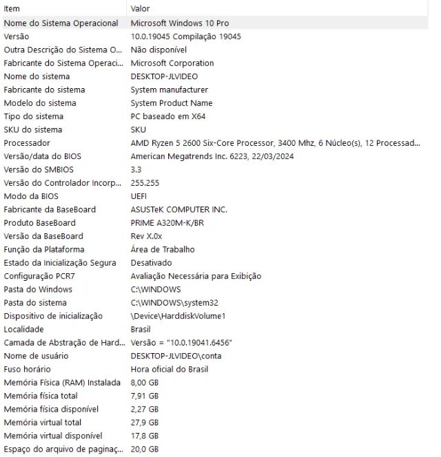 Vendo PC Game | Usado para apenas Edição de Vídeo - Foto 3