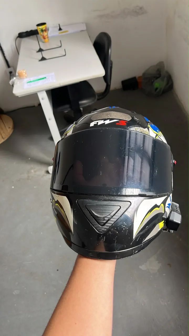 Capacete FW3 Eagle Fechado - Foto 2