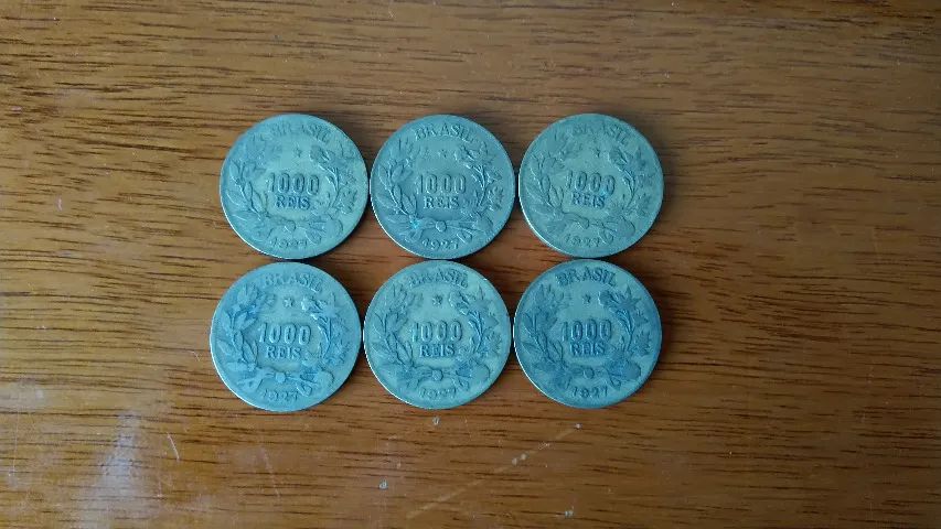 Lote Contendo 20 Moedas Antigas Raras,Reis,Cruzeiro,Cruzado - Foto 2