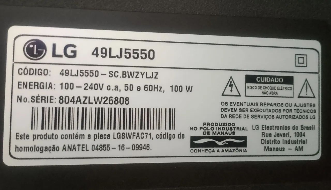 TV LG 49" - Foto 2
