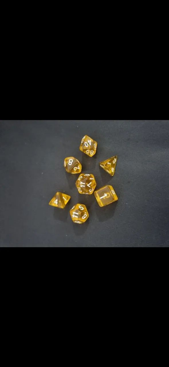 Kit dados RPG