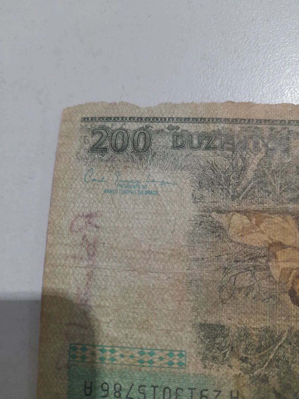 Cédulas 200 Cruzeiros - Foto 4