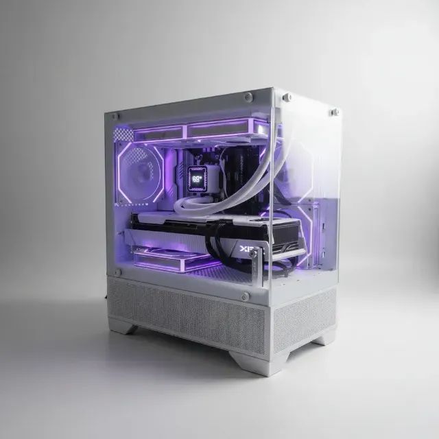 pc gamer full white am5 (todo na garantia) (perfeito para 2k,4k) - Foto 2