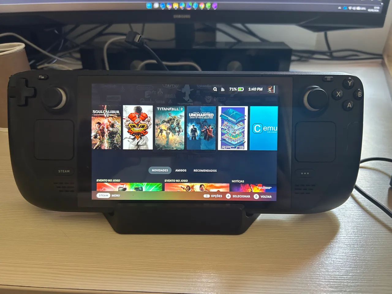 Steam Deck lcd 500gb troca por switch 2 - Foto 5