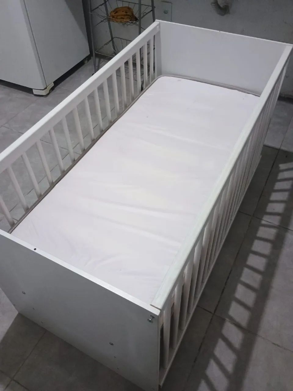 Berço com colchão e cômoda  - Foto 2