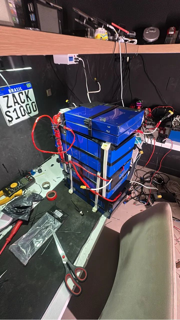 Bateria de motocicleta elétrica  - Foto 3