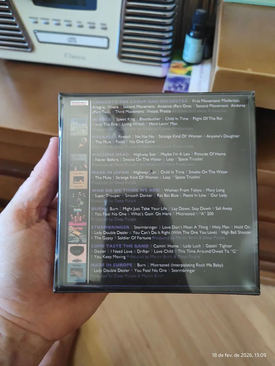 Box Deep Purple com 10 primeiros CDs. lacrado - Foto 2