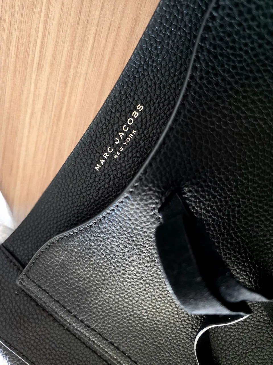 Bolsa Marc Jacobs Original - Couro Preto  - Foto 3