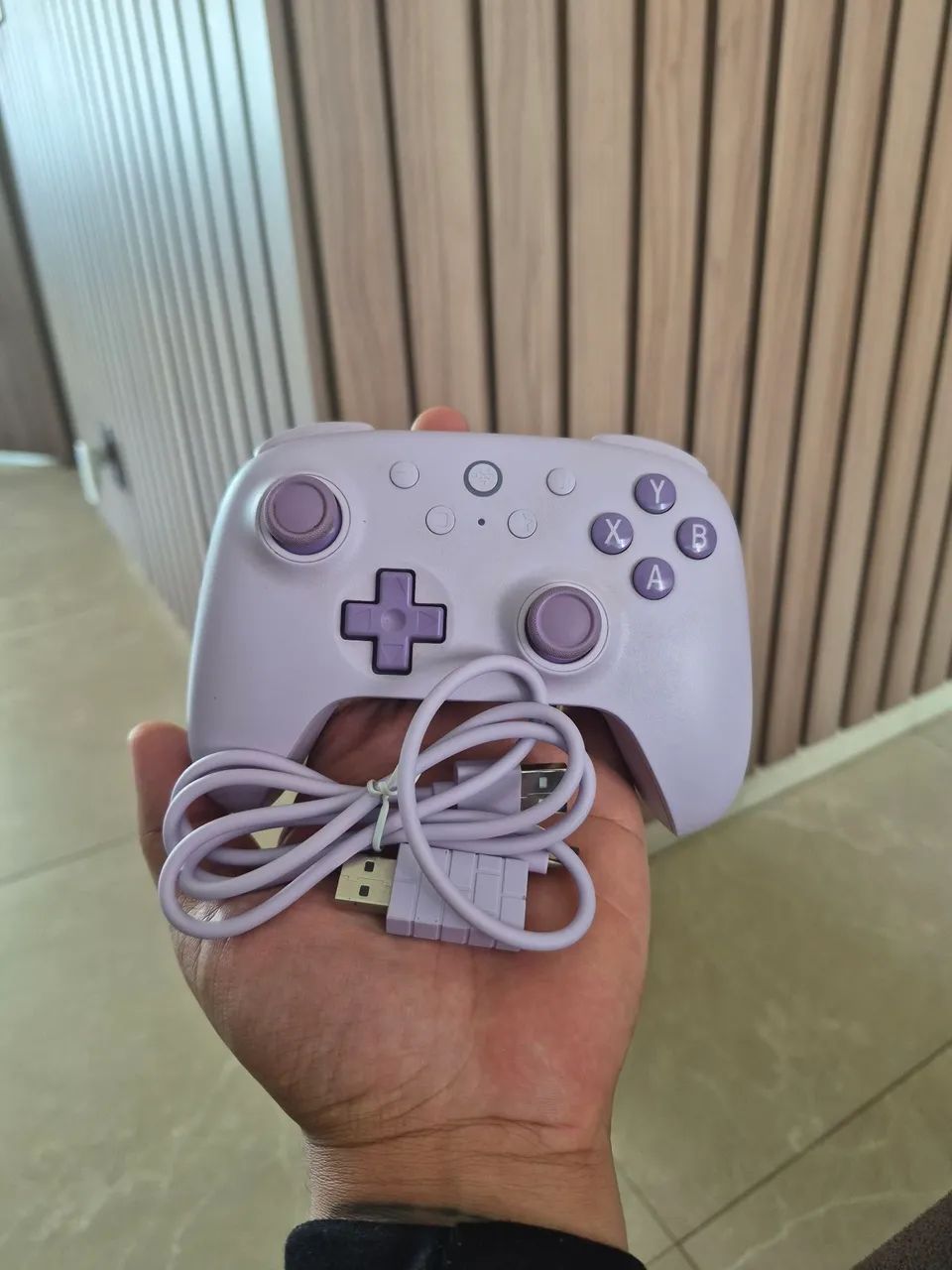 Controle 8BitDo Ultimate 2C lilás  - Foto 2