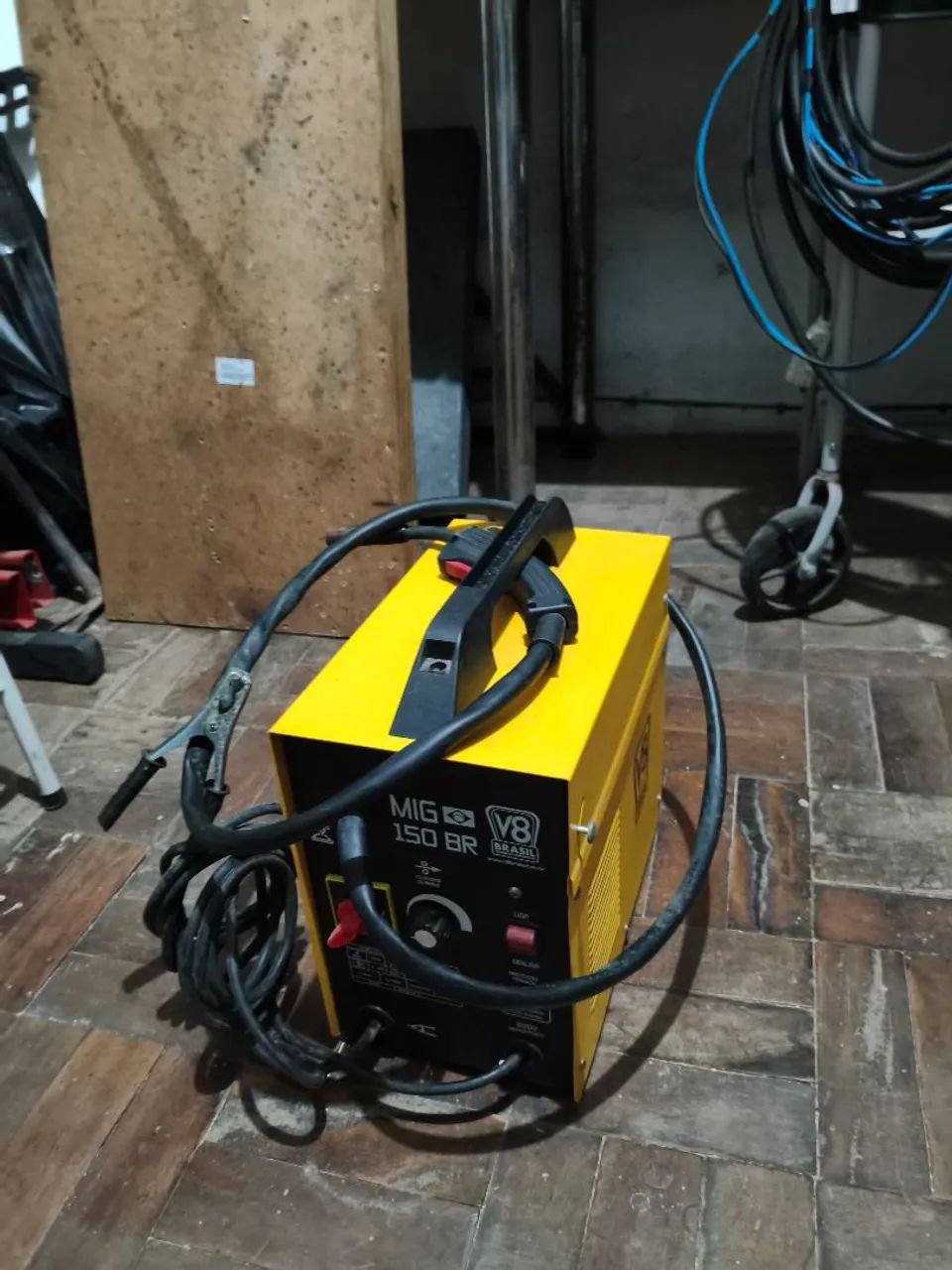 Máquina de solda v8 brasil MiG sem gás  - Foto 2