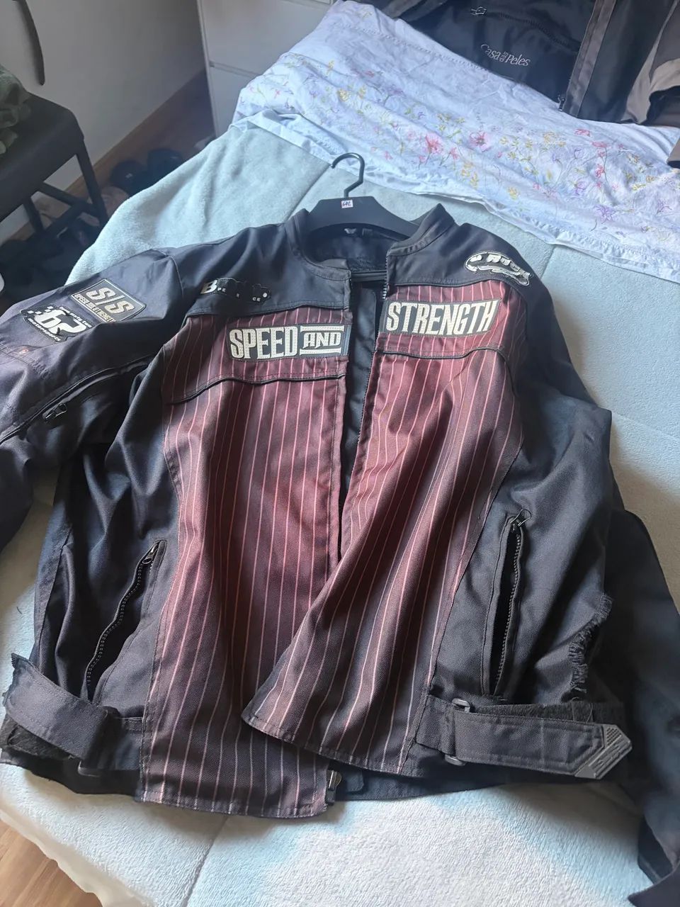Jaqueta motociclista importada