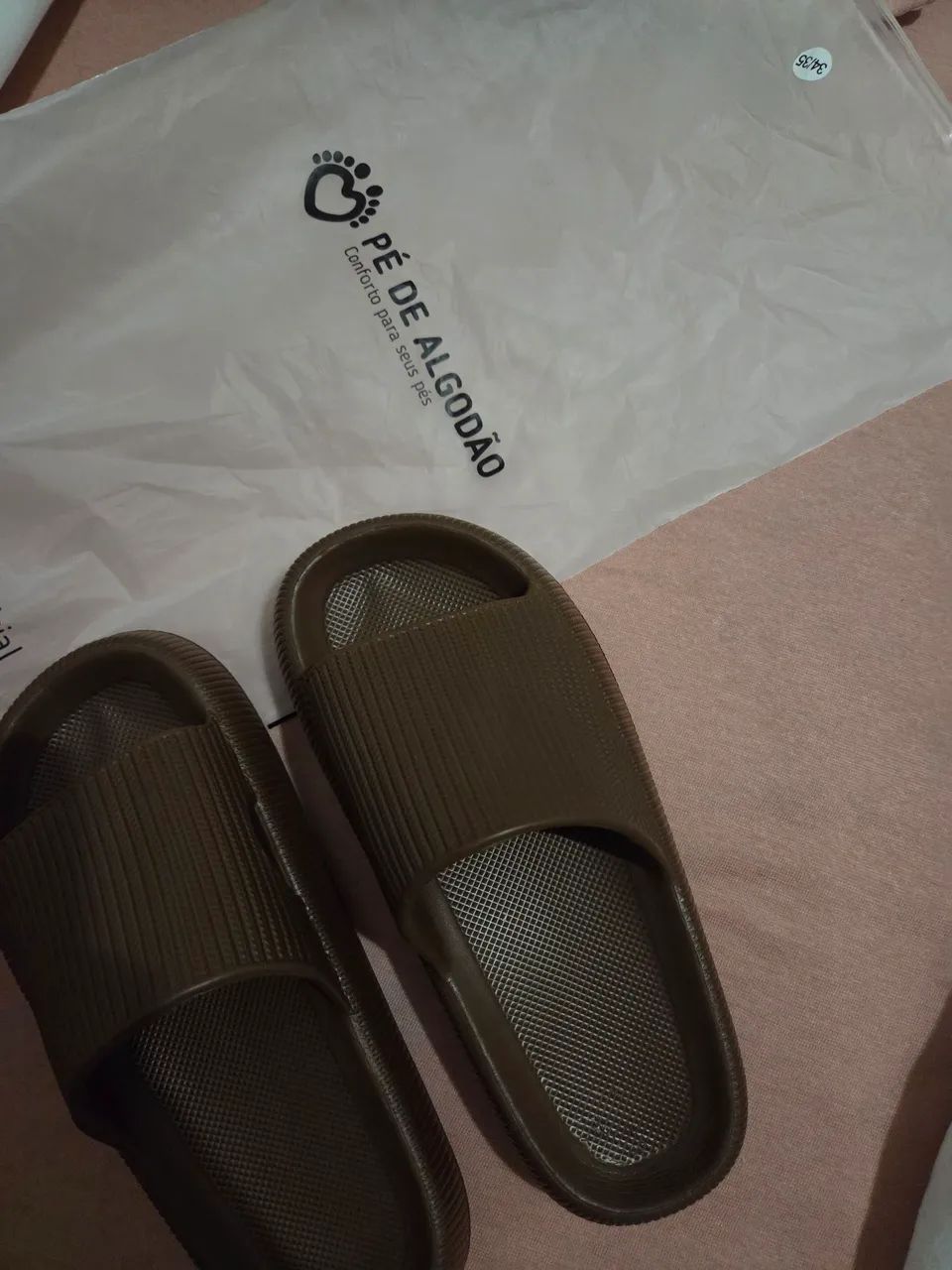 Chinelo pé de algodão  - Foto 2