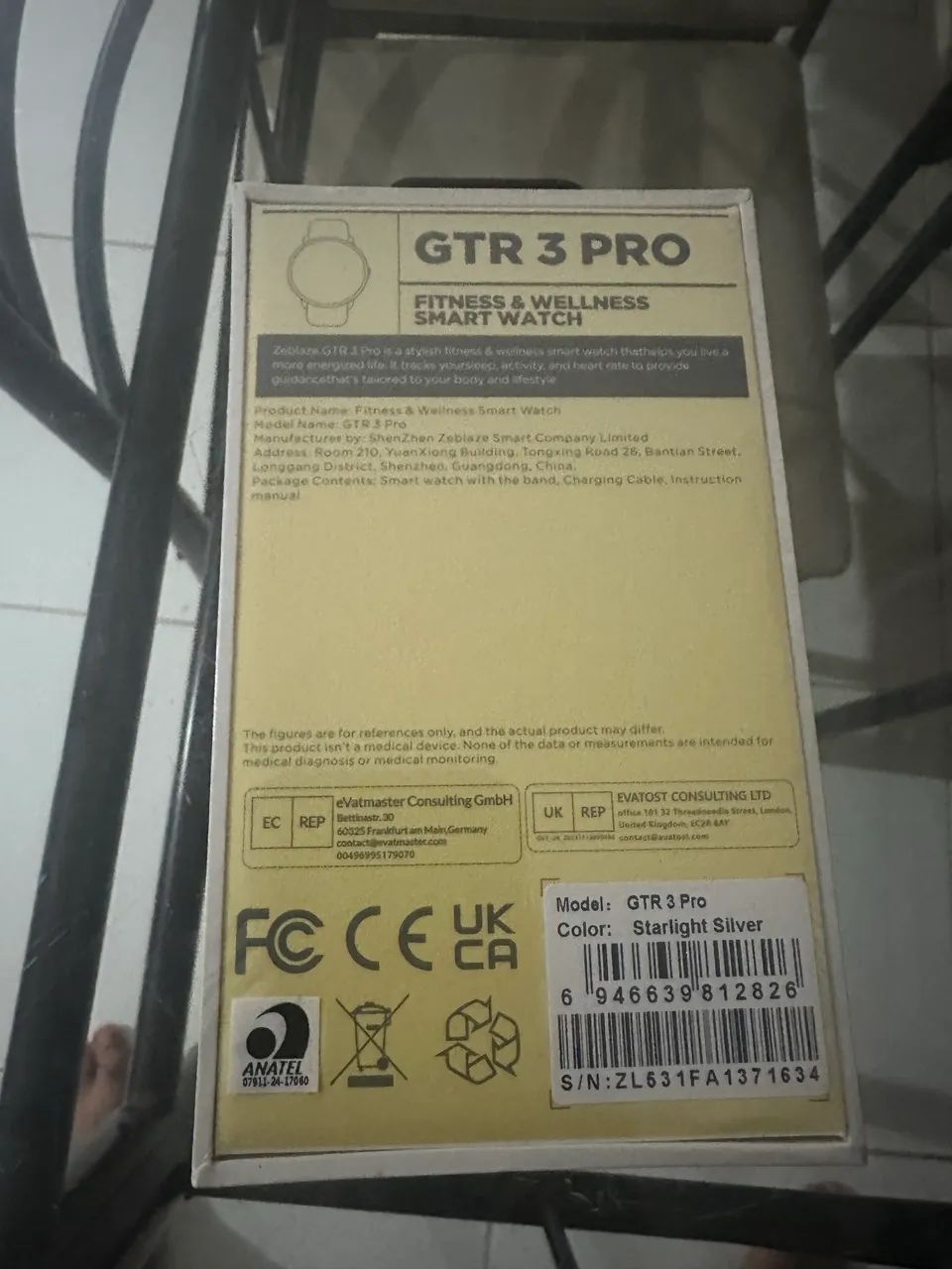 Smartwatch Zeblaze GTR 3 PRO - Foto 2