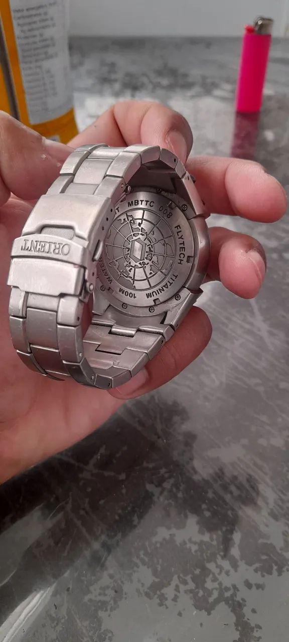 Oreient titanium original a prova de água  - Foto 3