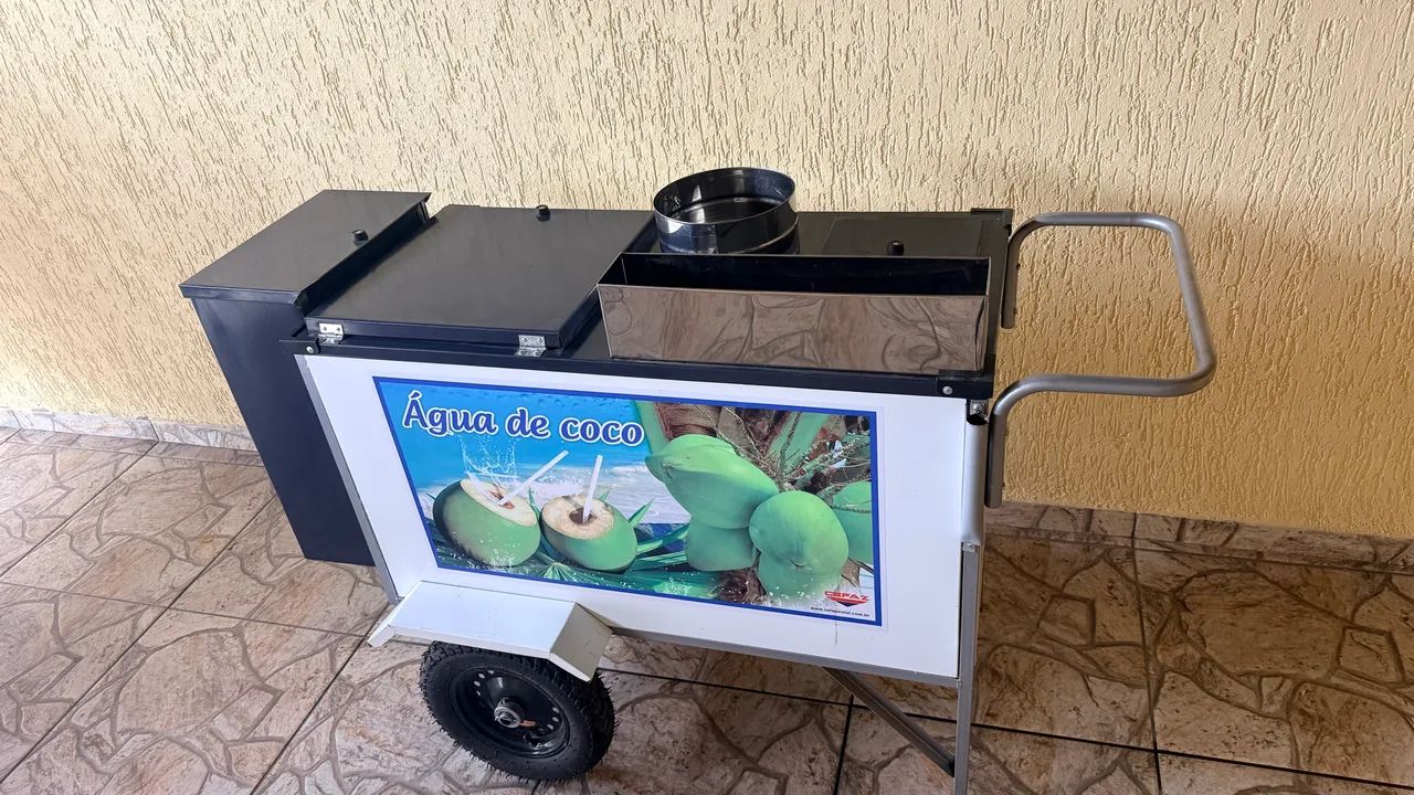 Carrinho de coco  - Foto 3