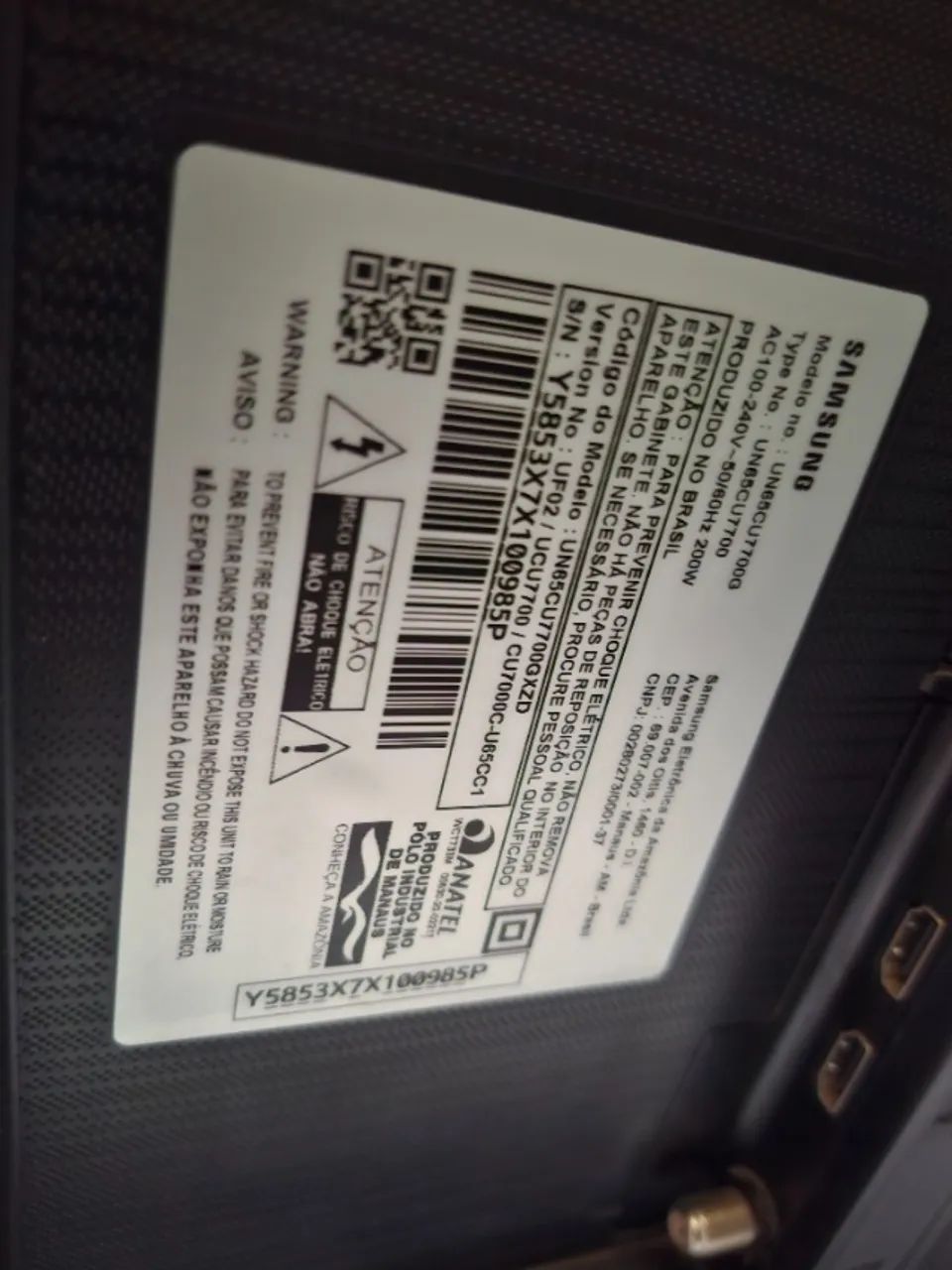 TV Samsung 65" - Foto 3