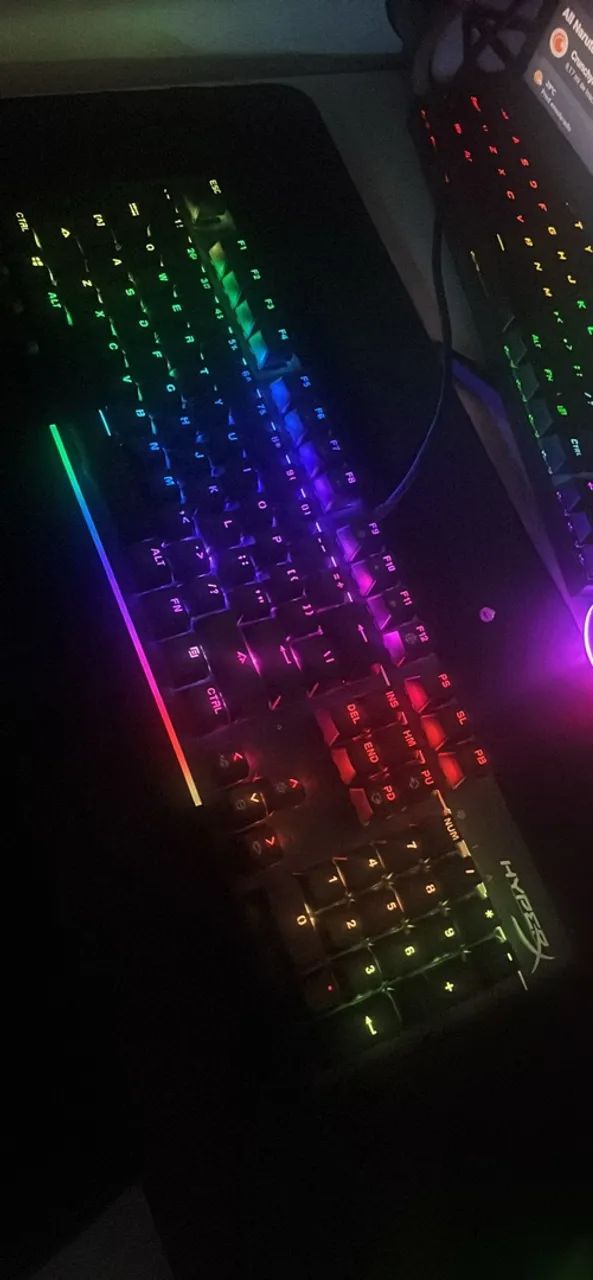 Teclado Hyperx e Mouse Razer Deathadder - Foto 5