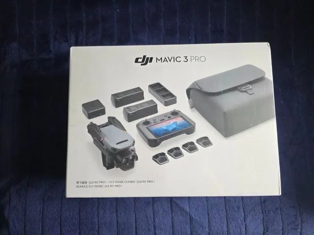 Drone DJI Mavic 3 Pro Fly More Combo DJI RC Pro - DJI031 - Lacrado - Entregas pelo Brasil - Foto 2