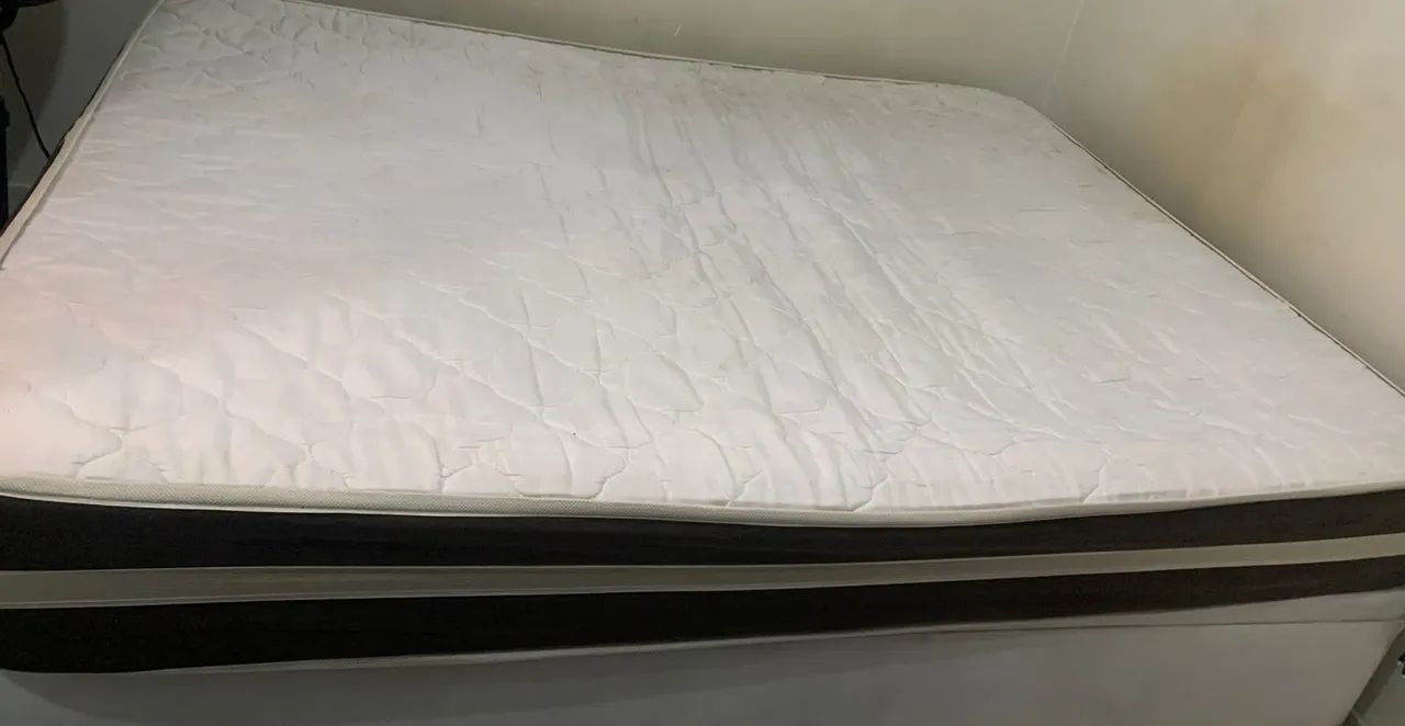 Cama casal com colchão + Box Baú  - Foto 2