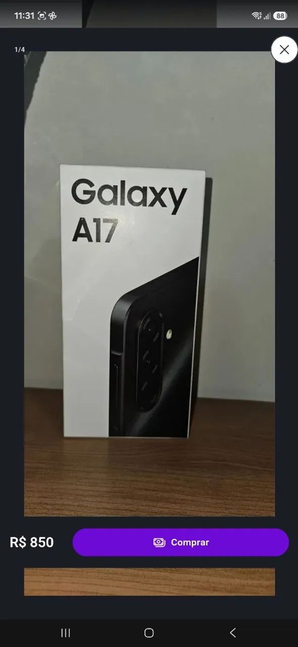 Vendo Samsung Galaxy A17 - 128 GB (4G)