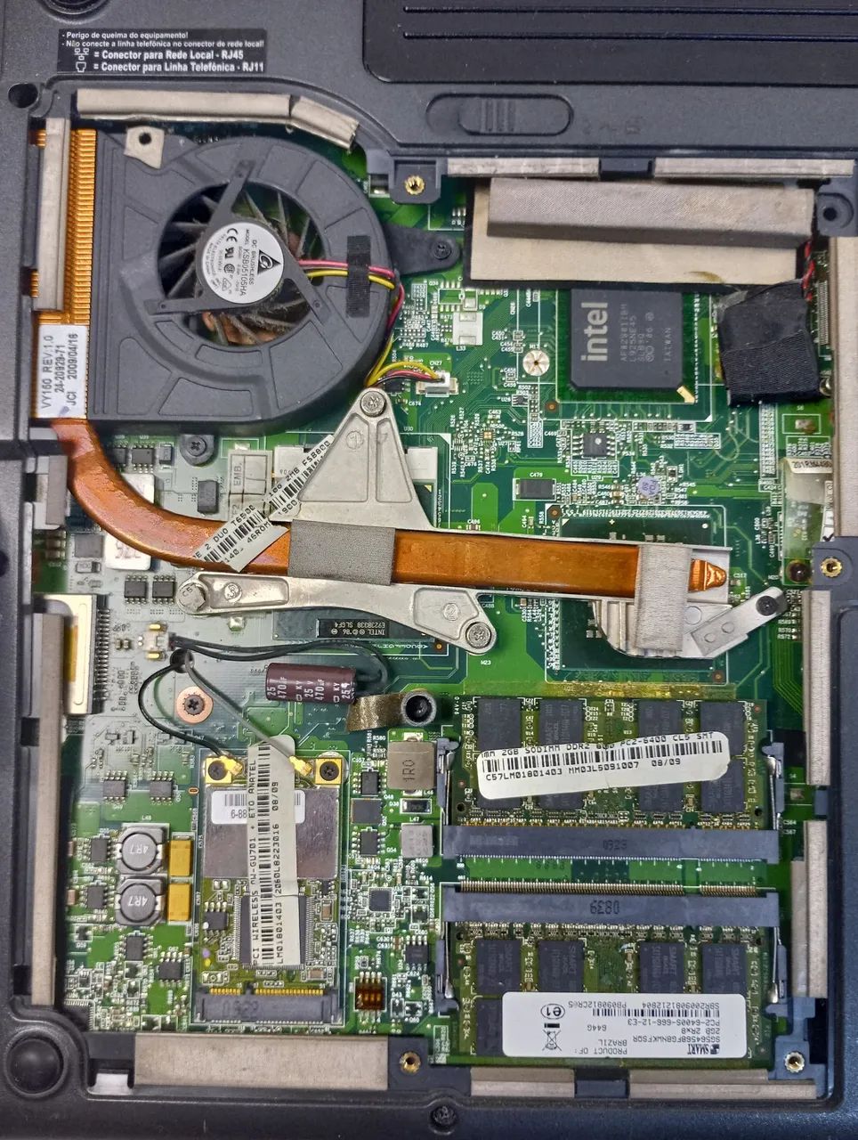 Notebook Itautec Infoway Note W7655 - Para Peças ou Reparo - Foto 2