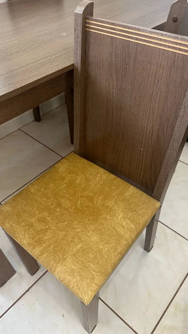 Mesa de Jantar 136x75cm com 3 cadeiras - Foto 3