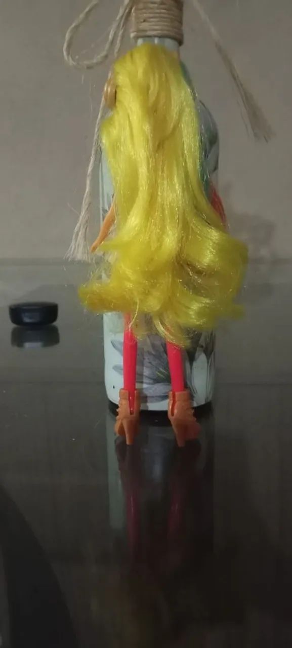 Boneca Mlp Equestria Girls Applejack Rainbow Rocks  - Foto 2