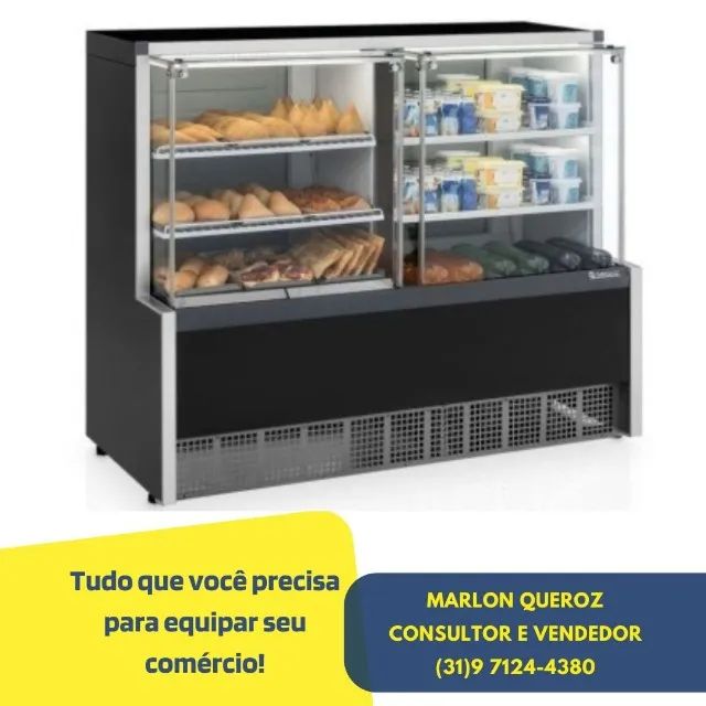 Balcão Refrigerado / Estufa 1,40M Gelopar 127-220v