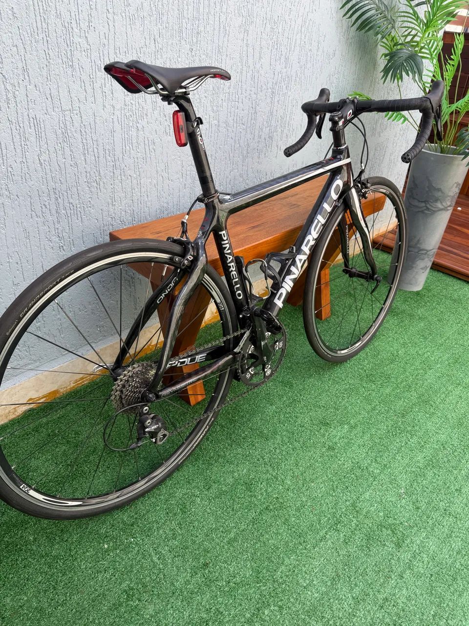 Bike speed Pinarello full carbon tamanho M 105 11v super leve e nova leia - Foto 3