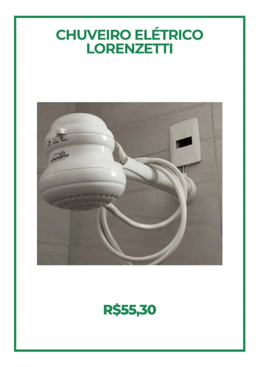 Lorenzetti Electric Shower