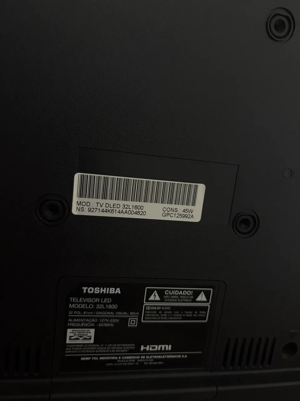 tv dled 32/1600 toshiba - Foto 2