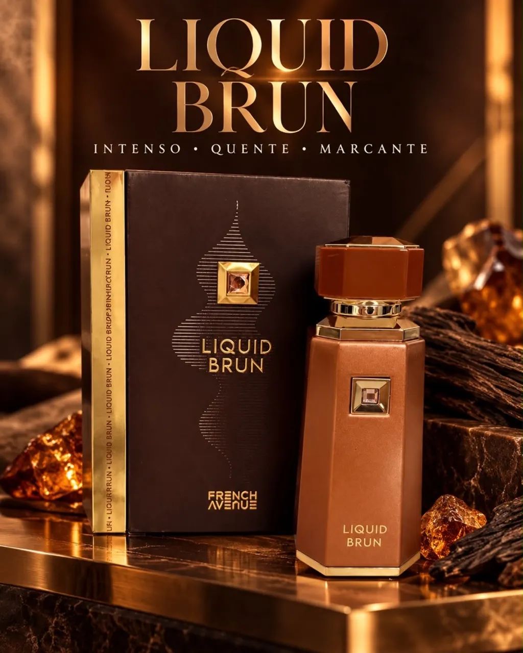 Perfume árabe masculino liquid brun - Foto 3